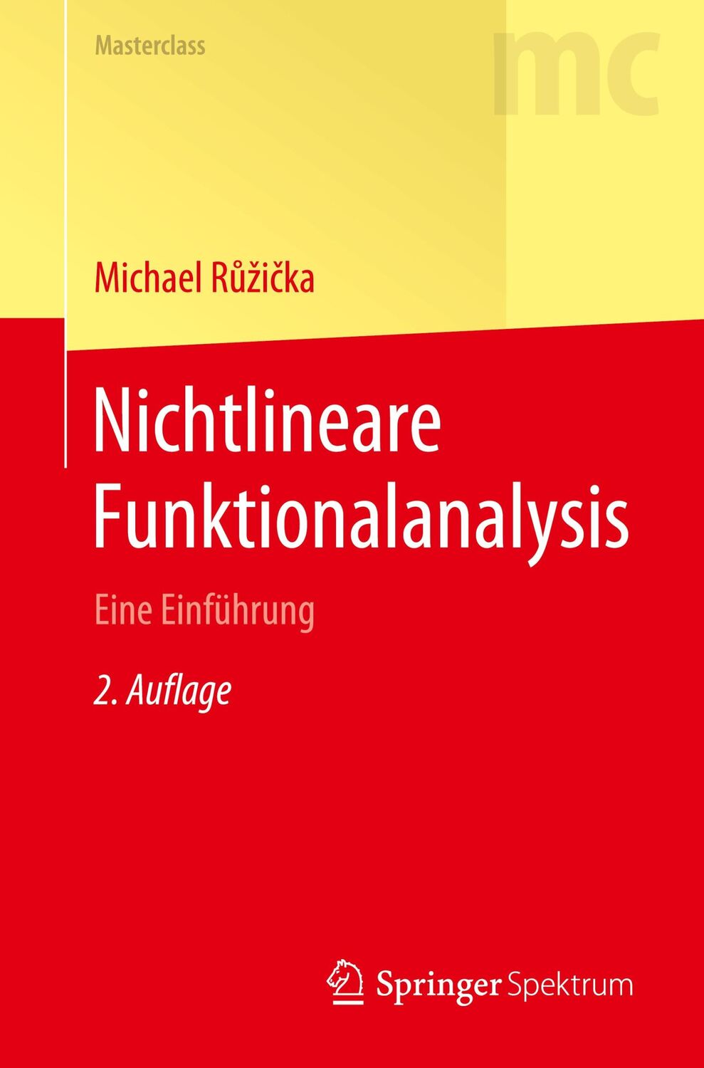 Cover: 9783662621905 | Nichtlineare Funktionalanalysis | Eine Einführung | Michael R¿¿i¿ka