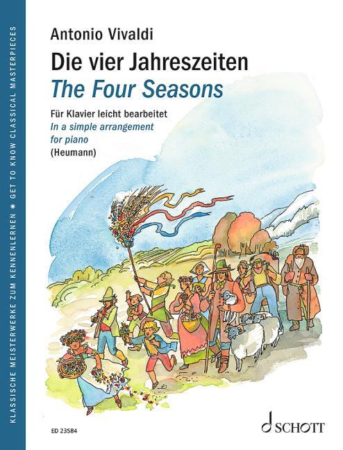 Cover: 9783795725952 | Die vier Jahreszeiten | Broschüre | 32 S. | Deutsch | 2022