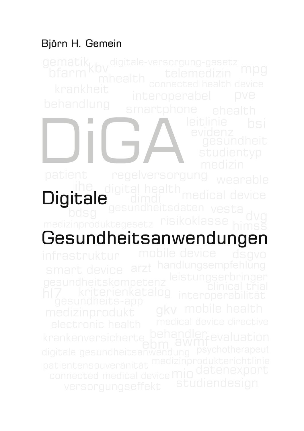 Cover: 9783753498126 | Digitale Gesundheitsanwendungen | Björn Gemein | Taschenbuch