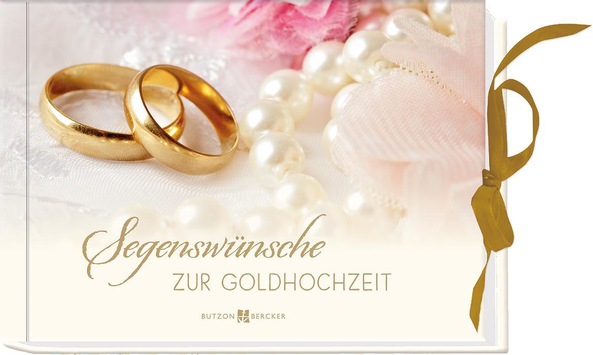 Cover: 9783766626097 | Segenswünsche zur Goldhochzeit | Buch | Geldgeschenkbücher (Butzon)