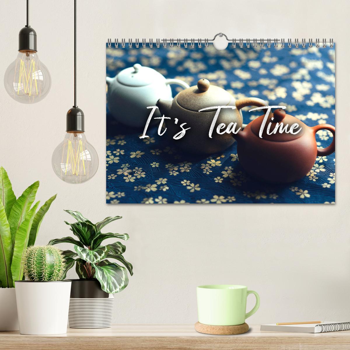 Bild: 9783383940323 | It's Tea Time (Wandkalender 2025 DIN A4 quer), CALVENDO Monatskalender