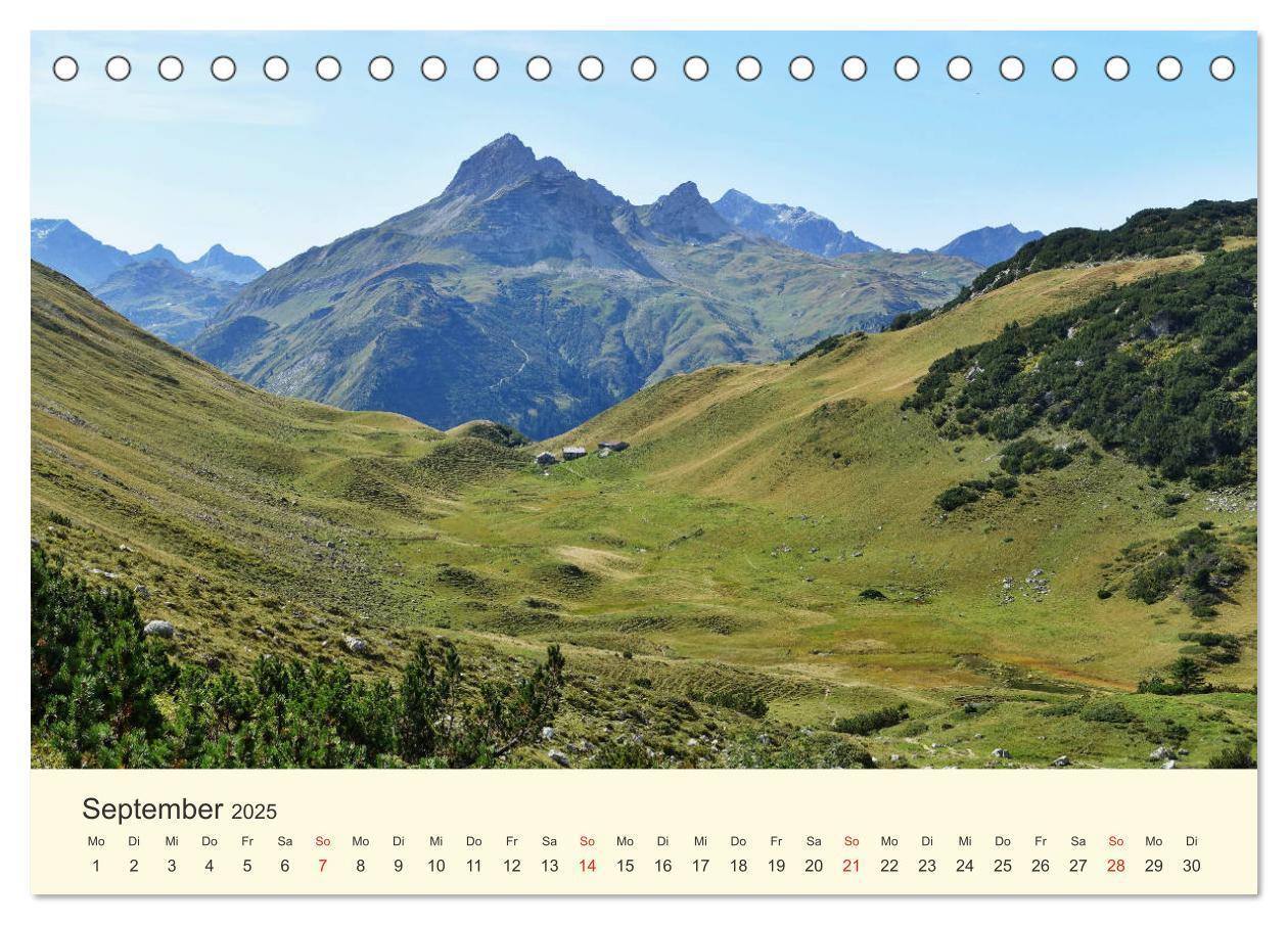 Bild: 9783435191116 | Wanderglück im Allgäu (Tischkalender 2025 DIN A5 quer), CALVENDO...