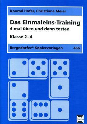 Cover: 9783834426802 | Das Einmaleins-Training | 4-mal üben und dann testen, ab 2. Klasse