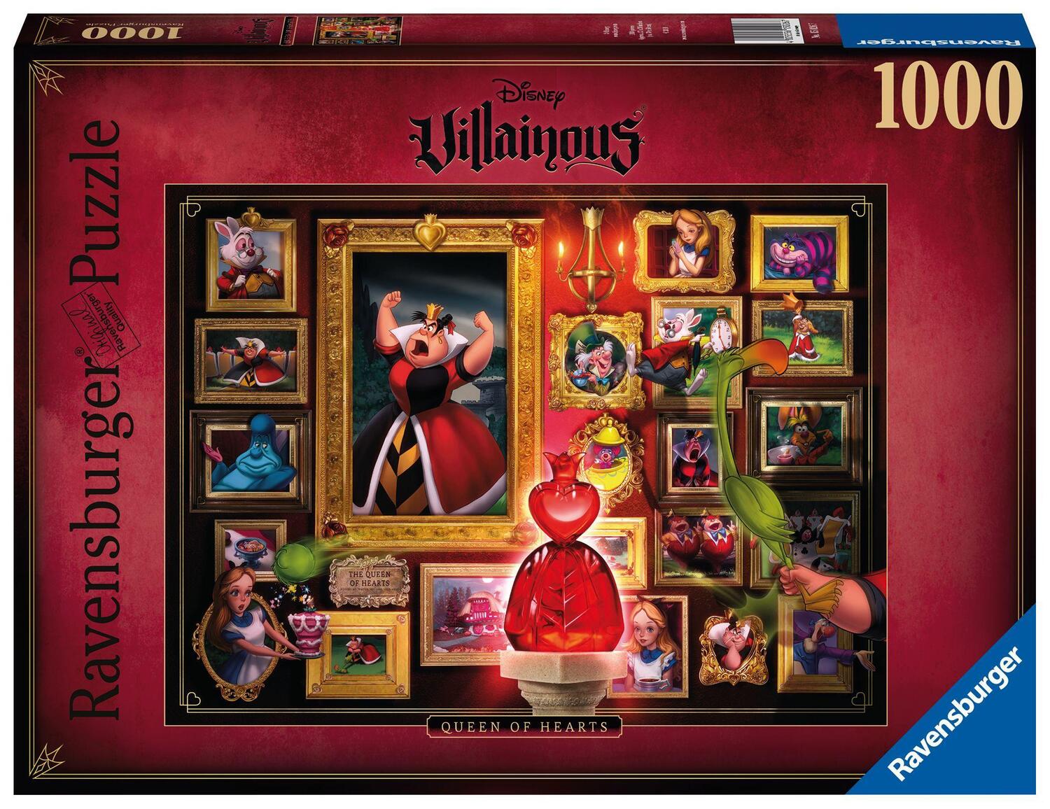 Cover: 4005556150267 | Ravensburger Puzzle 1000 Teile - Disney Villainous Herzkönigin -...