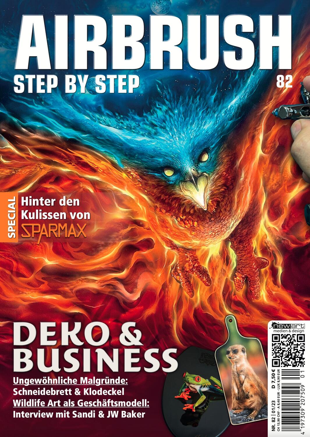 Cover: 9783941656703 | Airbrush Step by Step 82 | Deko &amp; Business | Gerald Mendez (u. a.)