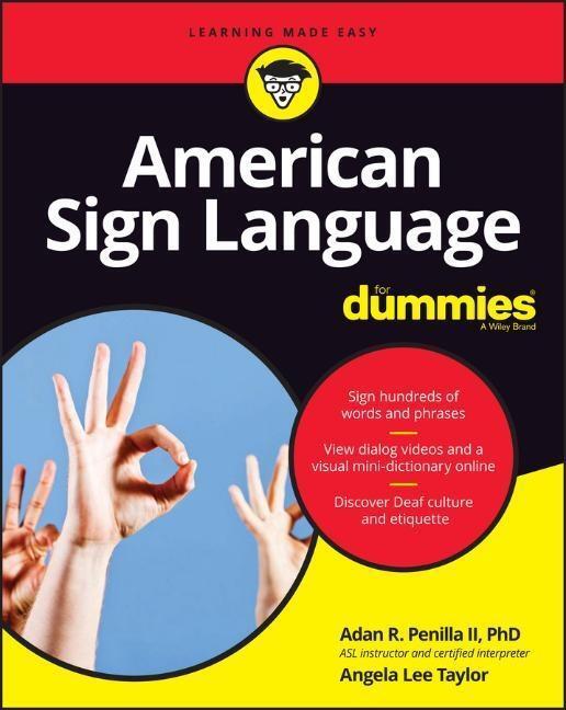 Cover: 9781119286073 | American Sign Language for Dummies with Online Videos | Taschenbuch