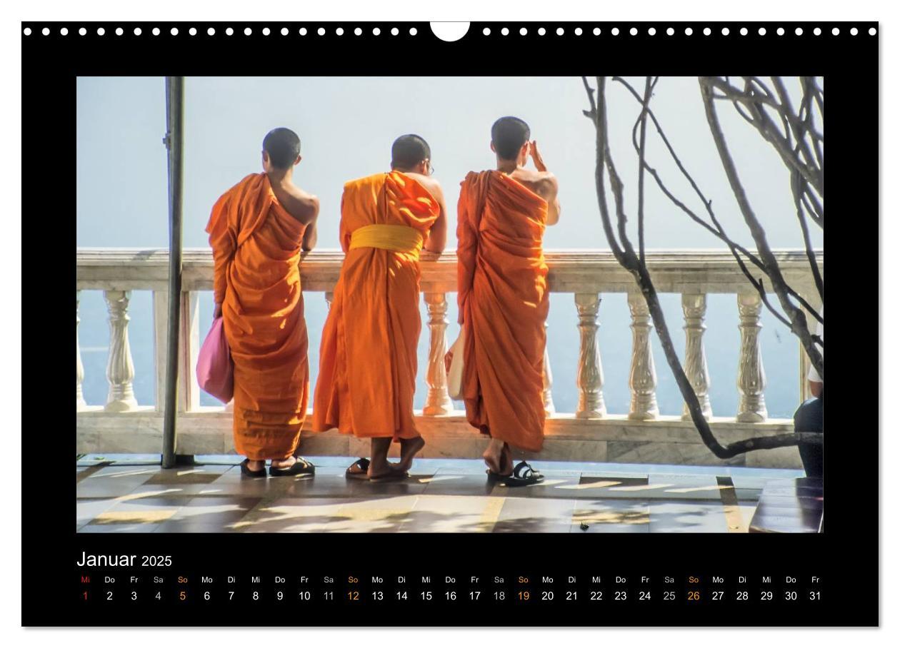 Bild: 9783435766031 | Thailand - Traumstrände und Tempel (Wandkalender 2025 DIN A3 quer),...