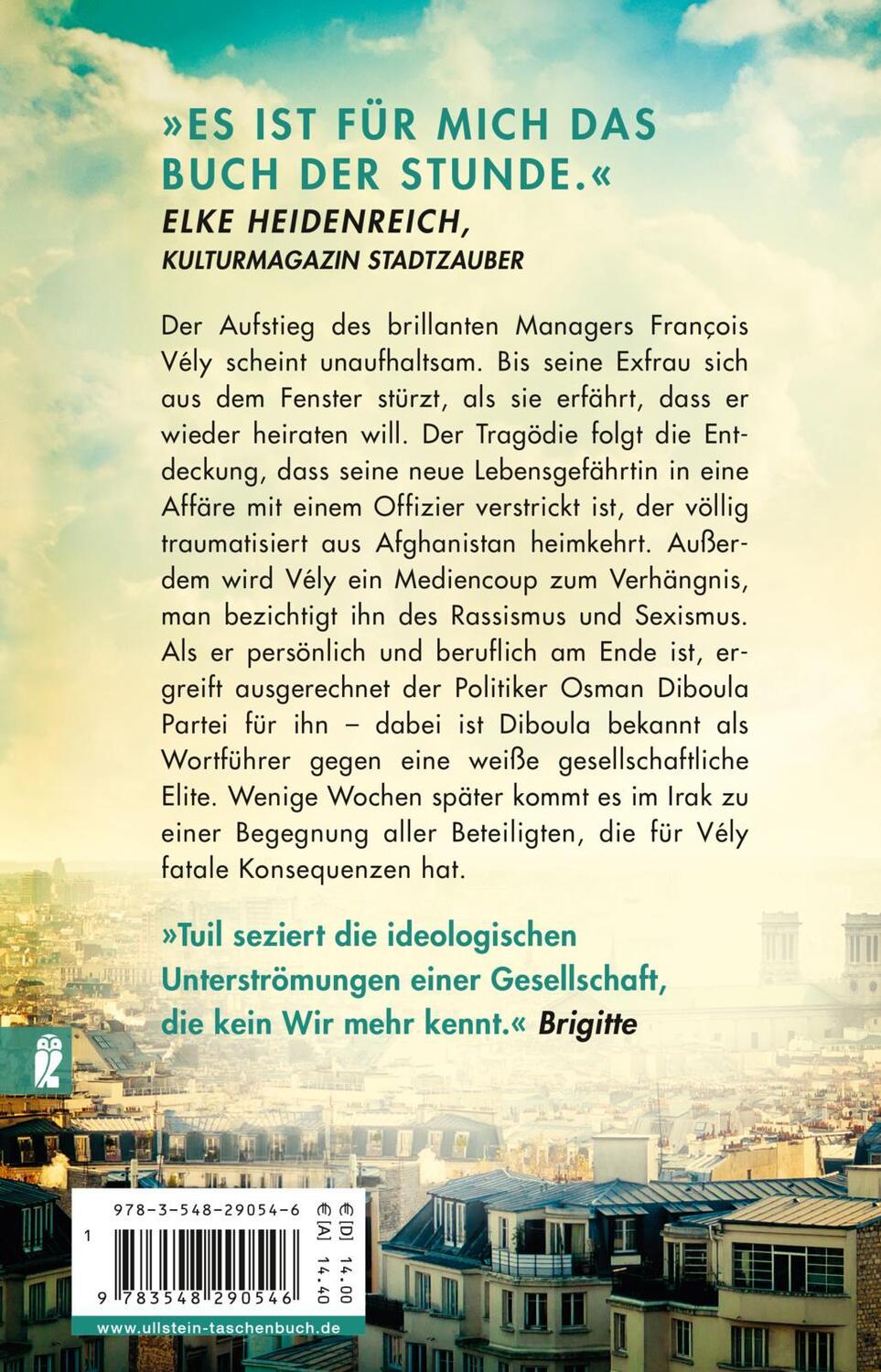 Rückseite: 9783548290546 | Die Zeit der Ruhelosen | Karine Tuil | Taschenbuch | 512 S. | Deutsch