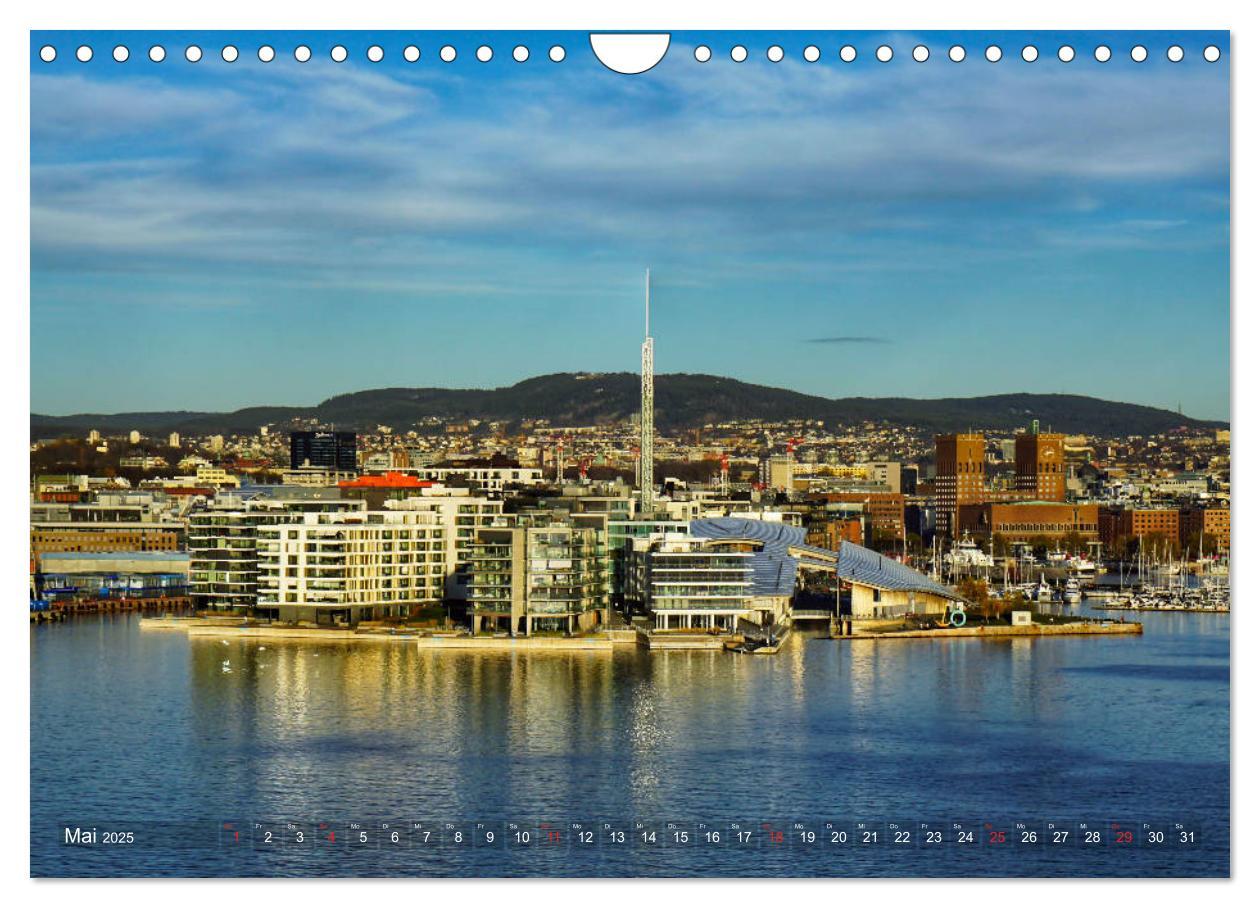 Bild: 9783435277827 | Oslo - Norwegen (Wandkalender 2025 DIN A4 quer), CALVENDO...