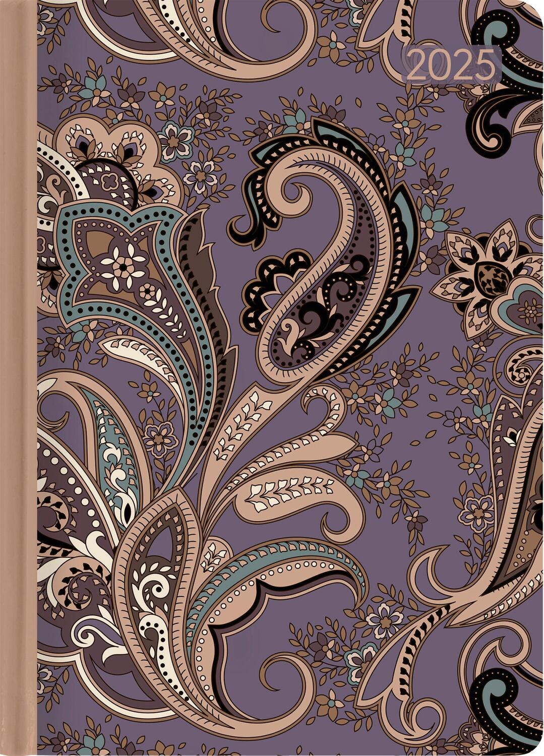 Cover: 4251732344207 | Lady Journal Paisley 2025 - Taschenkalender A6 (10,7x15,2 cm) -...