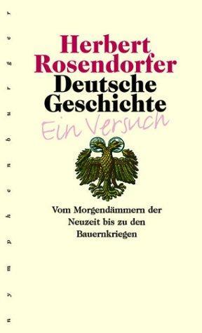 Deutsche Geschichte 3 - Rosendorfer, Herbert