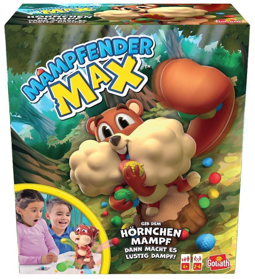Cover: 8720077192270 | Mampfender Max (Spiel) | Spiel | In Spielebox | Deutsch | 2021