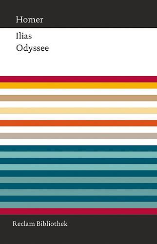 Cover: 9783150107775 | Ilias und Odyssee | Homer | Buch | Reclam Bibliothek | Lesebändchen