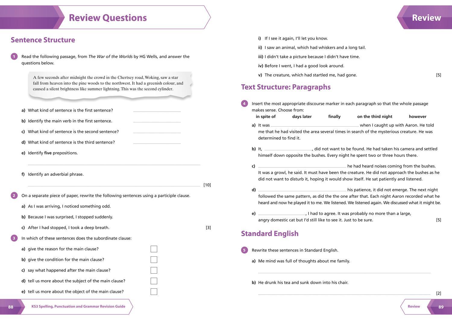 Bild: 9780008470517 | KS3 Spelling, Punctuation and Grammar All-in-One Complete Revision...