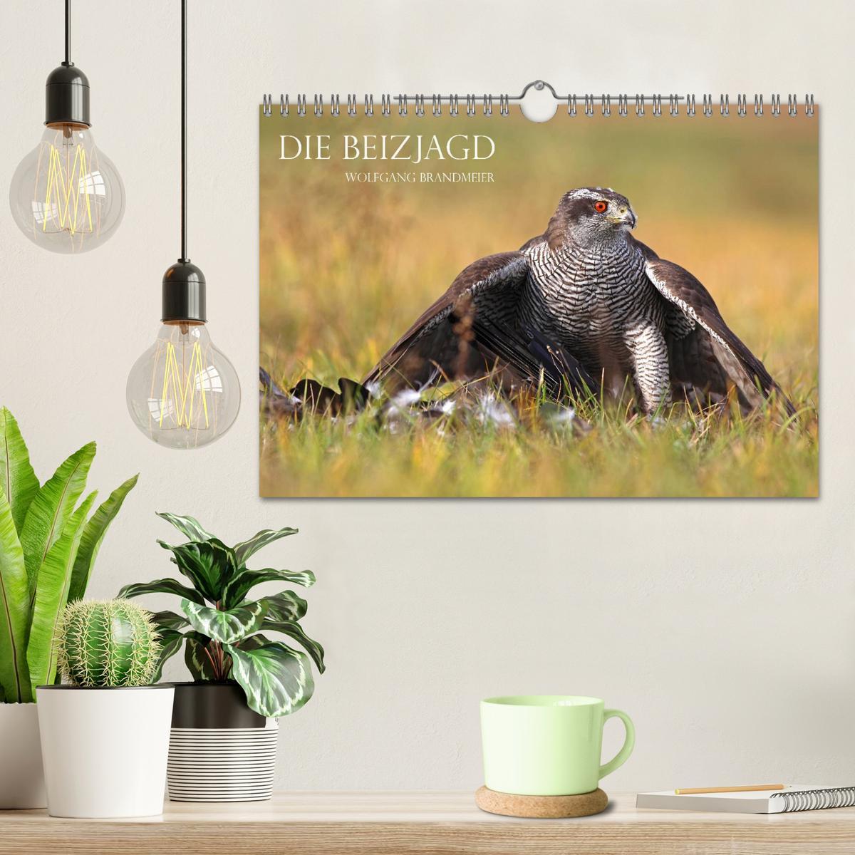 Bild: 9783435835287 | Die Beizjagd (Wandkalender 2025 DIN A4 quer), CALVENDO Monatskalender