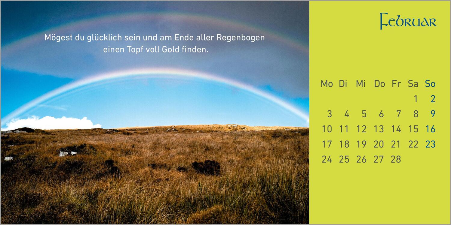 Bild: 9783579079721 | Irische Segenswünsche Jahres-Geleit 2025 | Hermann Multhaupt | 13 S.