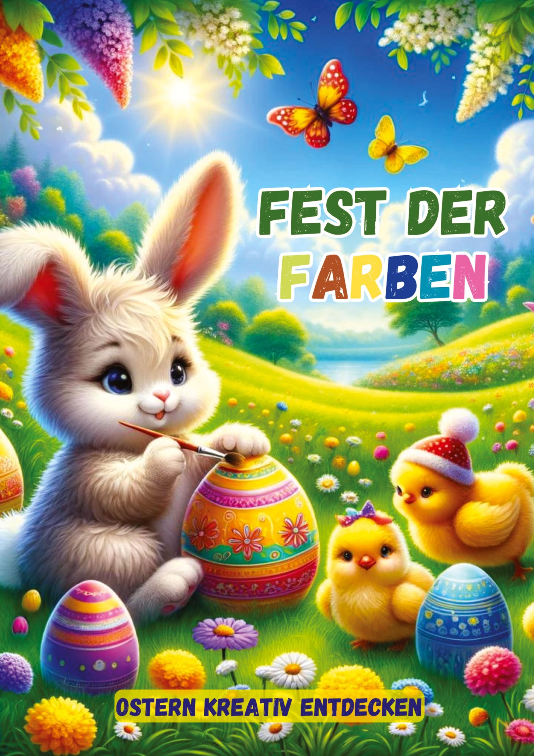 Cover: 9783384169204 | Fest der Farben | Ostern kreativ entdecken | Maxi Pinselzauber | Buch