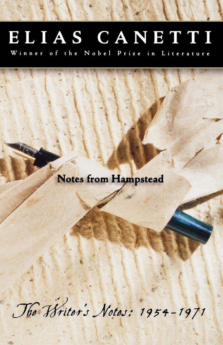 Cover: 9780374530594 | Notes from Hampstead | The Writer's Notes: 1954-1971 | Elias Canetti