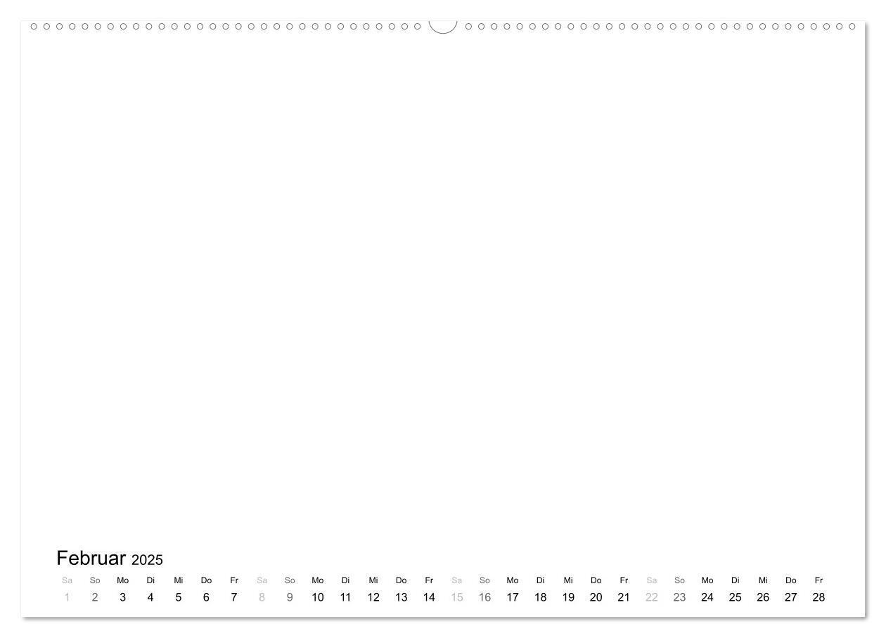 Bild: 9783435769384 | Bastelkalender - Weiss (Wandkalender 2025 DIN A2 quer), CALVENDO...