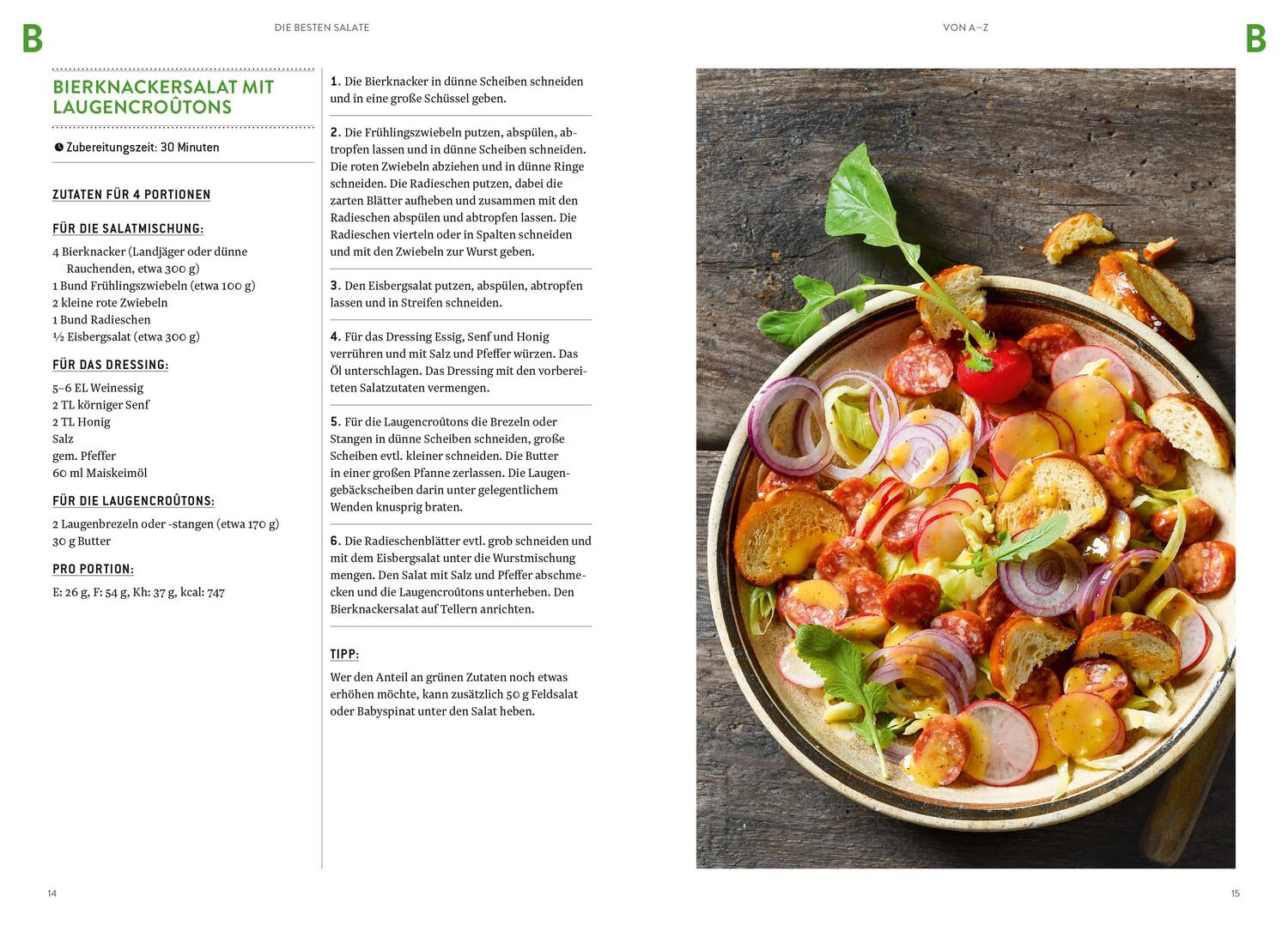 Bild: 9783767019379 | Die besten Salate von A-Z | Oetker Verlag (u. a.) | Buch | 224 S.