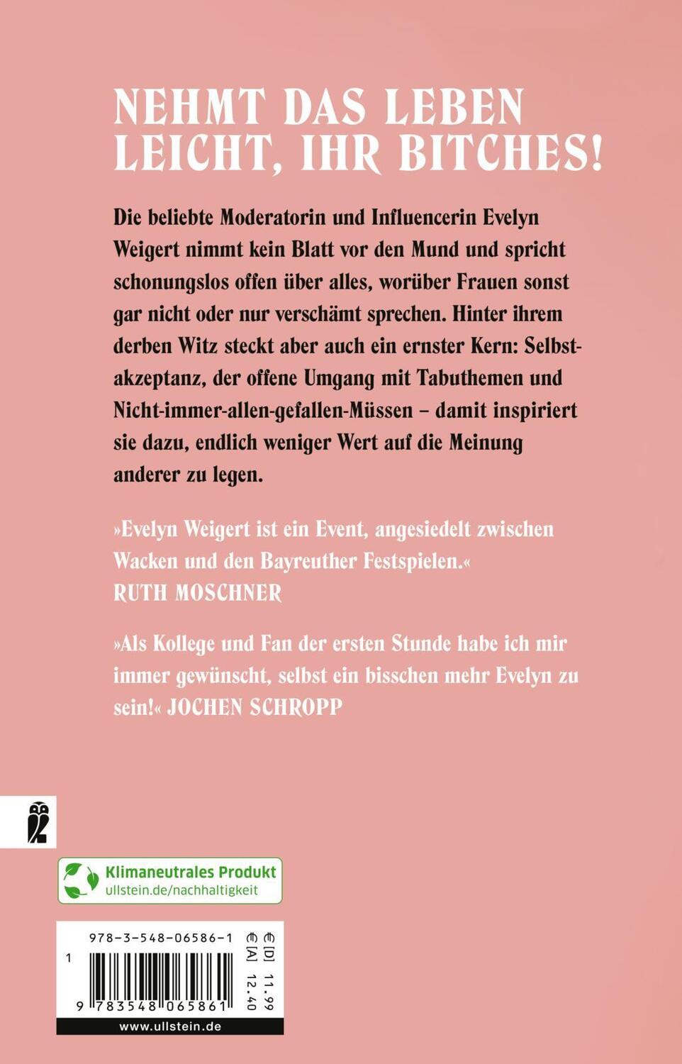 Rückseite: 9783548065861 | Peace, Bitches! | Evelyn Weigert | Taschenbuch | 240 S. | Deutsch