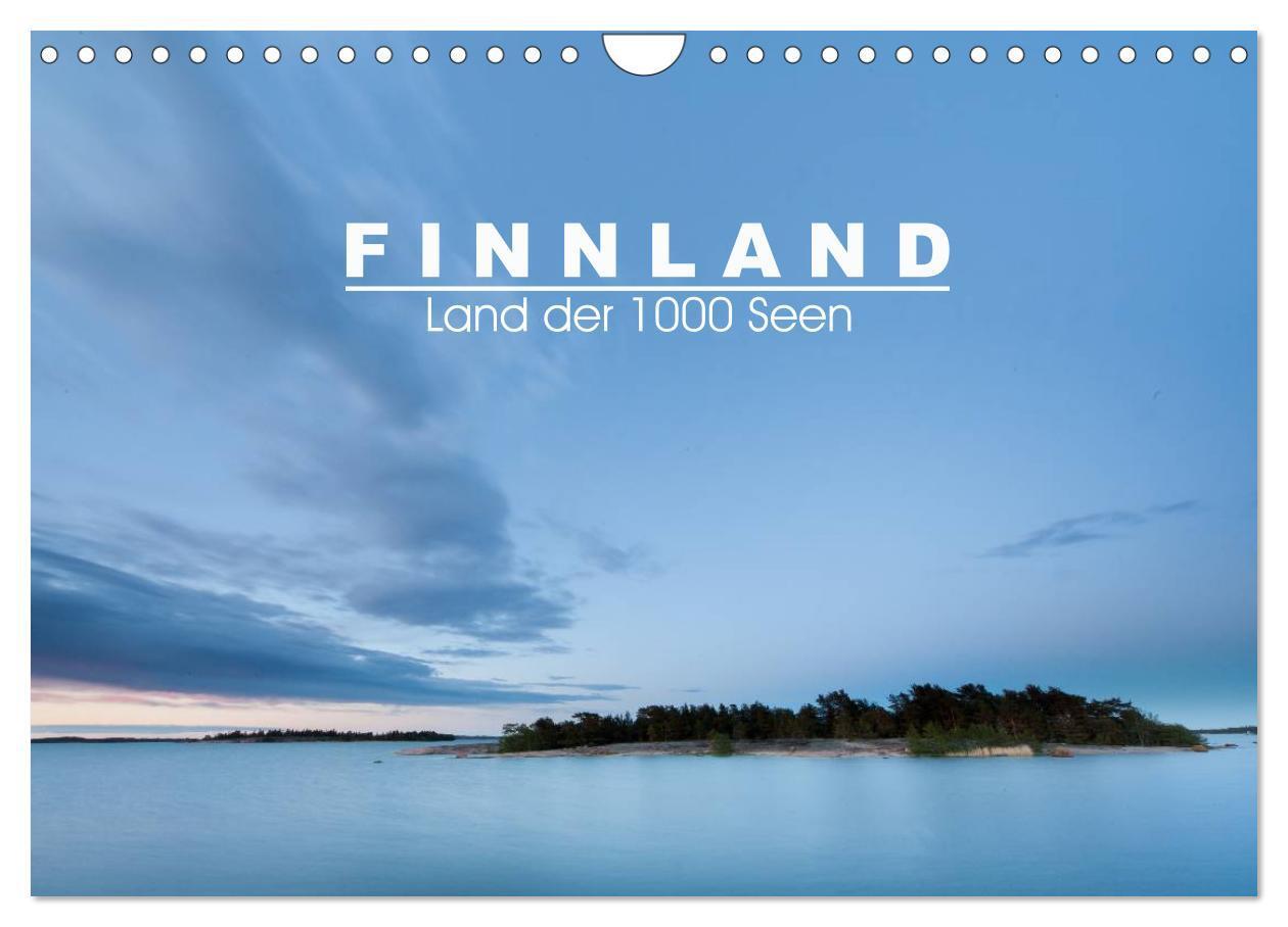Cover: 9783675897779 | Finnland: Land der 1000 Seen (Wandkalender 2024 DIN A4 quer),...