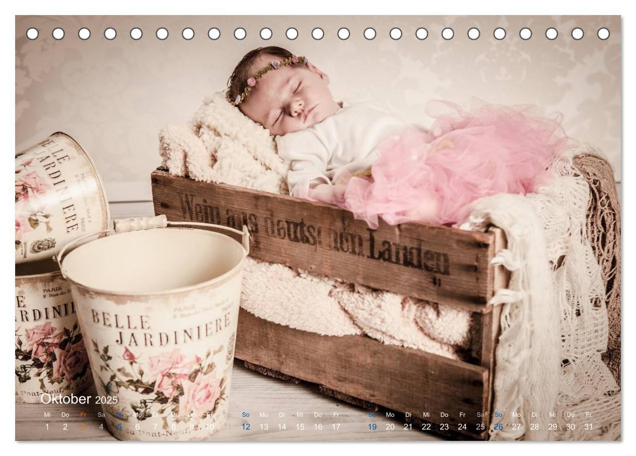 Bild: 9783435644643 | Baby - süße Träume (Tischkalender 2025 DIN A5 quer), CALVENDO...