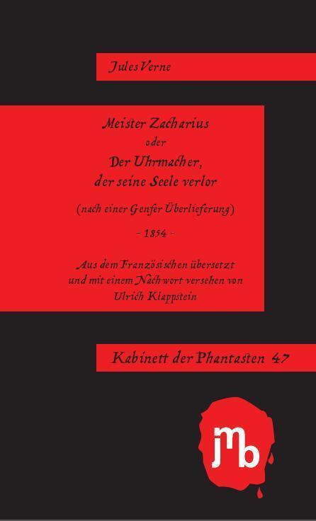 Cover: 9783944342245 | Meister Zacharius | Jules Verne | Taschenbuch | 70 S. | Deutsch | 2013