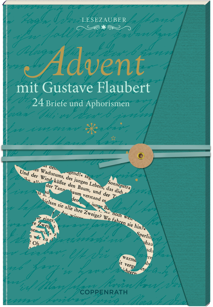 Cover: 9783649639114 | Briefbuch - Advent mit Gustave Flaubert | 24 Briefe und Aphorismen