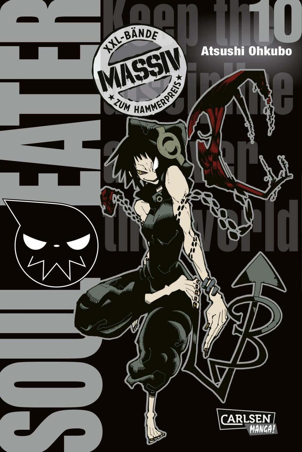 Cover: 9783551029706 | Soul Eater Massiv 10 | Düstere Manga Fantasy-Action im Sammelband