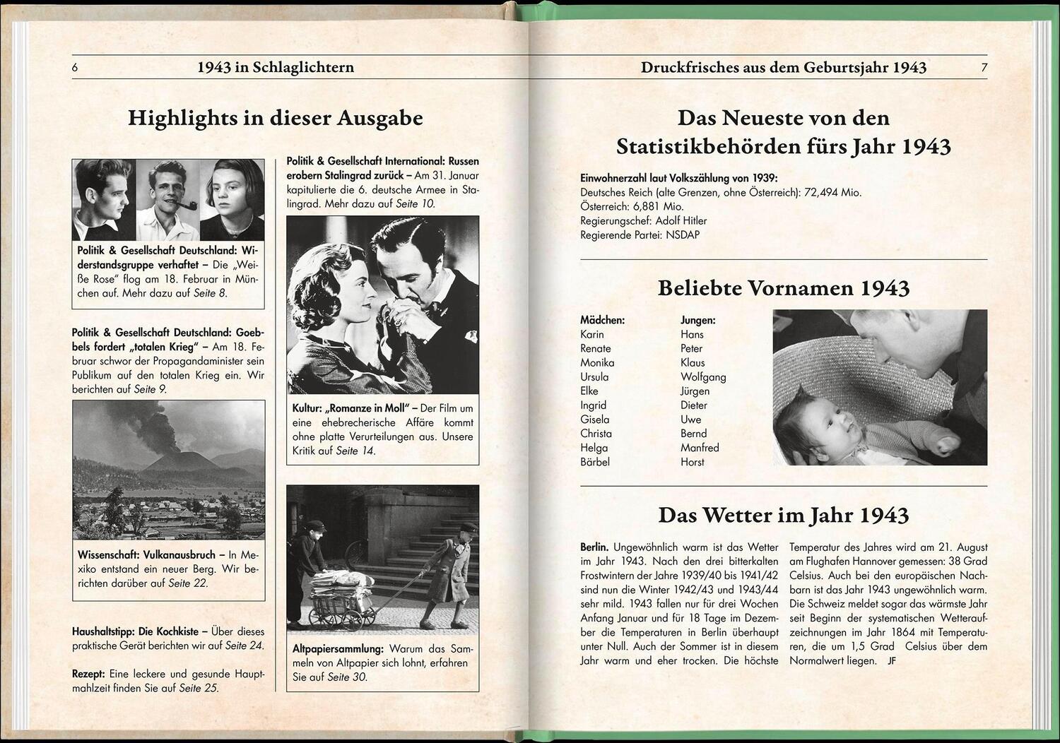 Bild: 9783629007322 | 1943 - Geburtstagskurier | Ute Wielandt | Buch | 80 S. | Deutsch