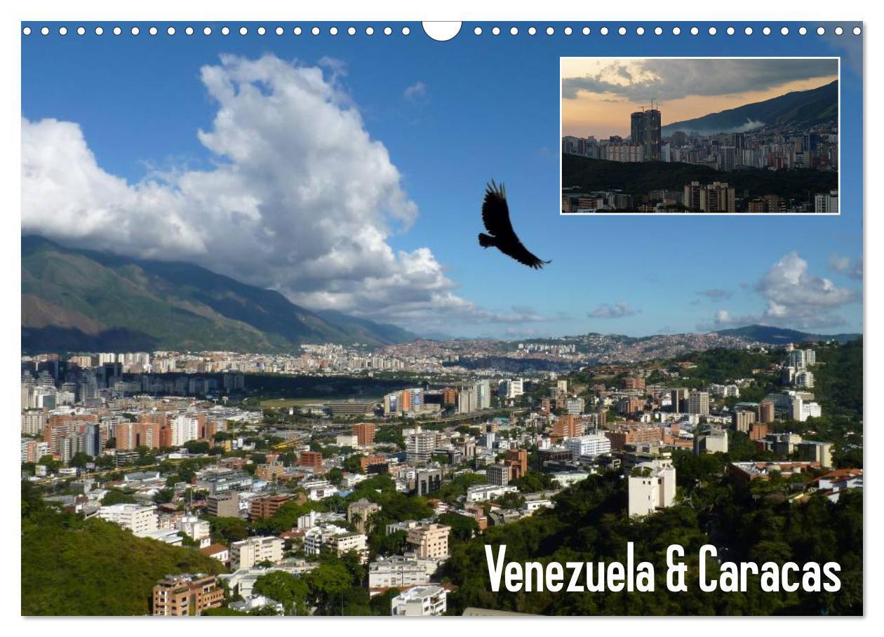 Cover: 9783383521850 | Venezuela &amp; Caracas (Wandkalender 2024 DIN A3 quer), CALVENDO...