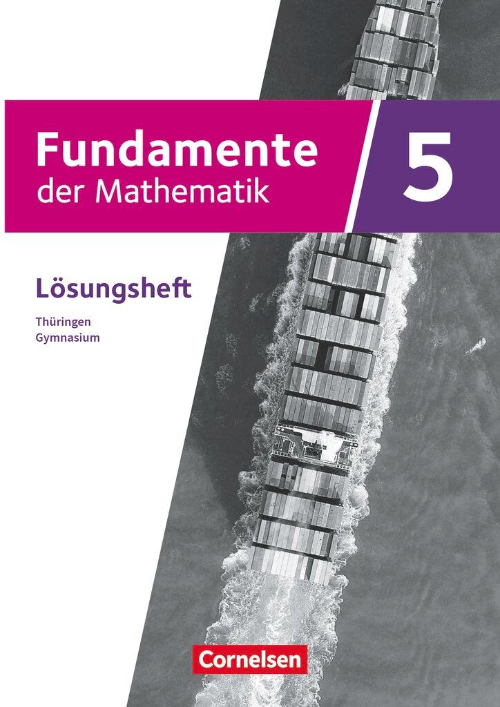 Cover: 9783060029471 | Fundamente der Mathematik 5. Schuljahr - Thüringen - Lösungen zum...