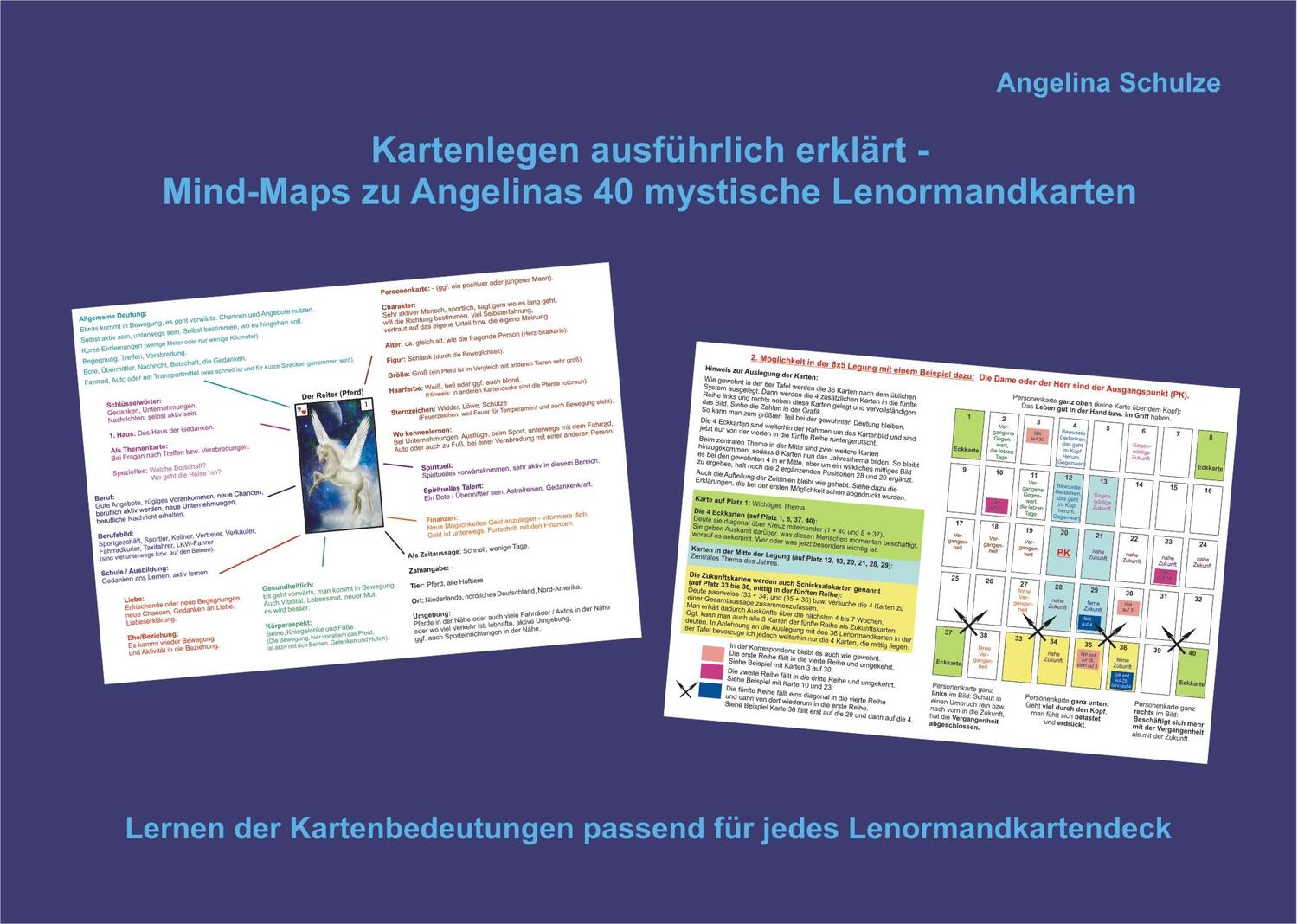 Cover: 4280000292650 | Kartenlegen ausfürhlich erklärt - Mind-Maps zu Angelinas 40...