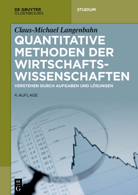 Cover: 9783110489248 | Quantitative Methoden der Wirtschaftswissenschaften | Langenbahn | XII