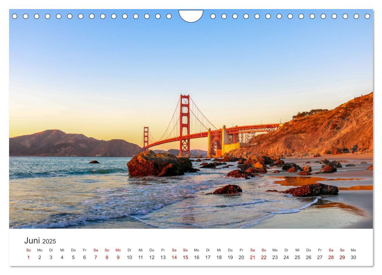 Bild: 9783435007714 | San Francisco - Die Heimat der Golden Gate Bridge. (Wandkalender...