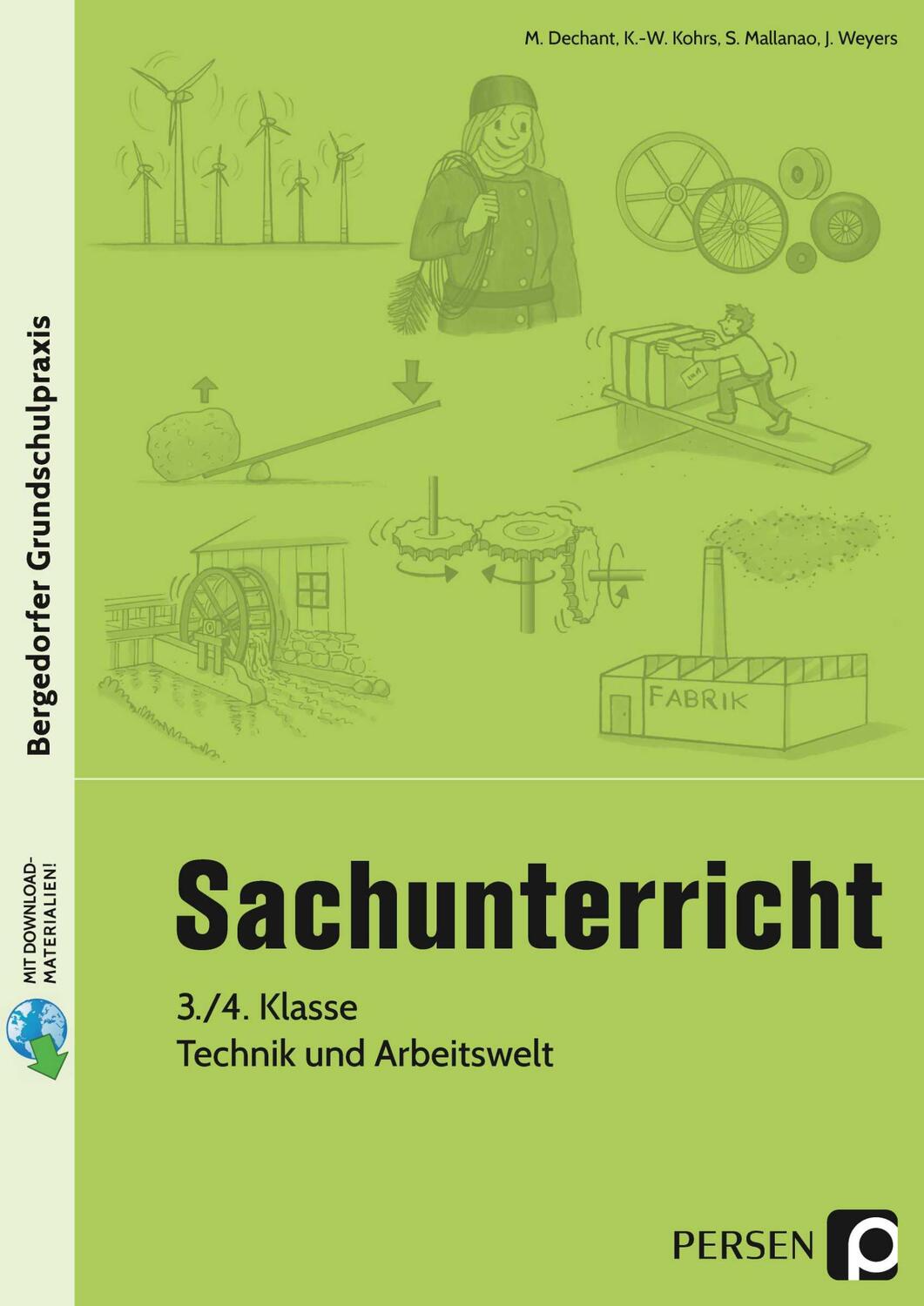 Cover: 9783403200826 | Sachunterricht - 3./4. Klasse, Technik &amp; Arbeitswelt | Dechant (u. a.)