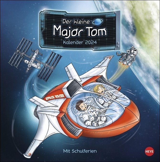 Cover: 9783756403592 | Der kleine Major Tom Broschurkalender 2024. Kinder-Kalender mit...