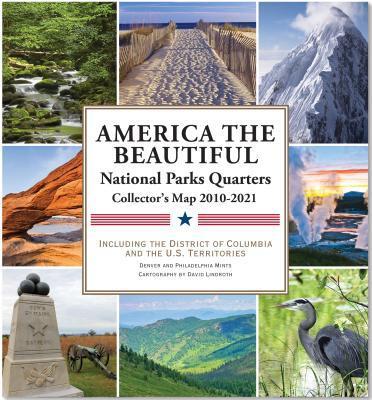 Cover: 9781441312303 | National Parks Quarters Map | Inc Peter Pauper Press | (Land-)Karte