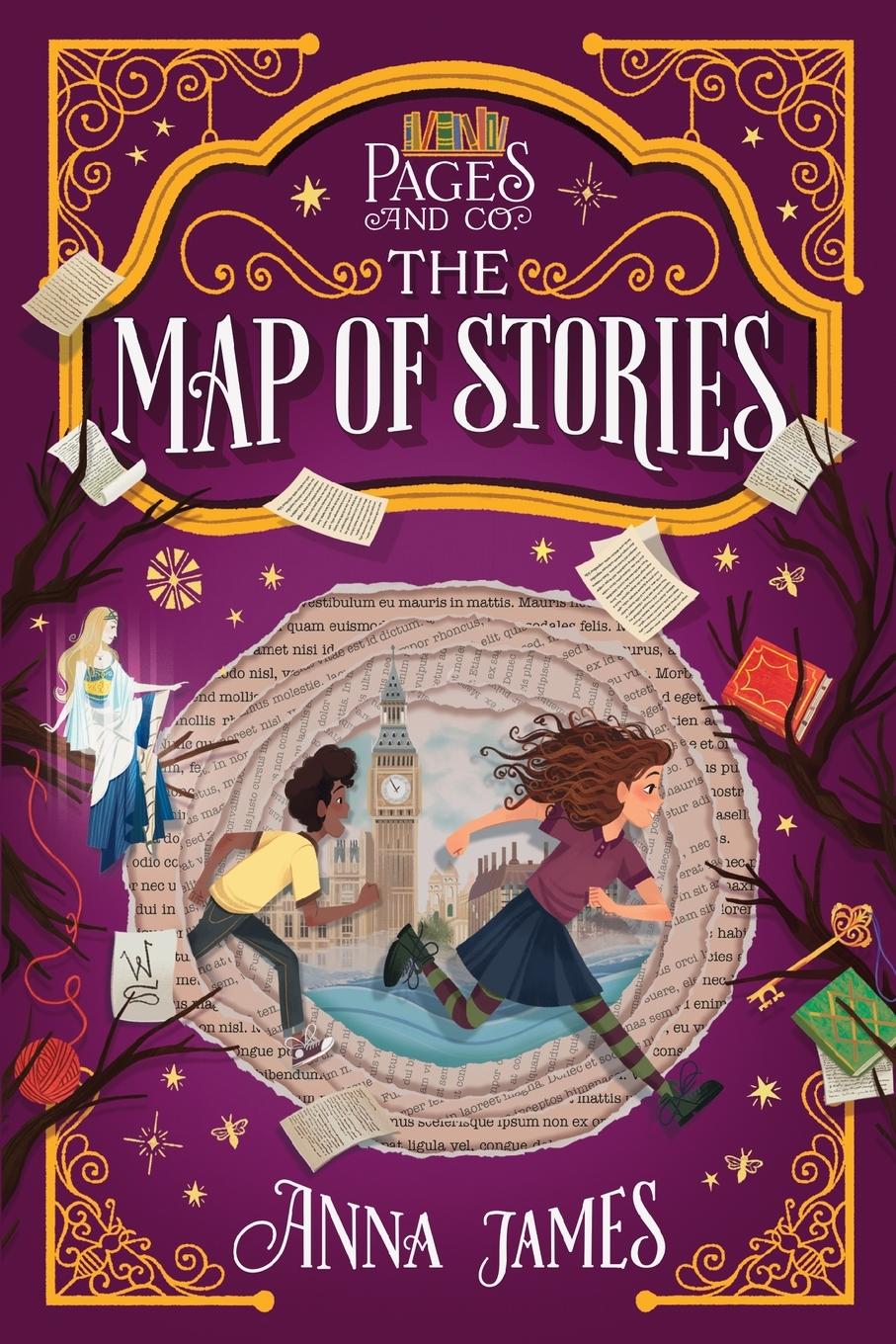 Cover: 9781984837349 | Pages &amp; Co. | The Map of Stories | Anna James | Taschenbuch | Englisch