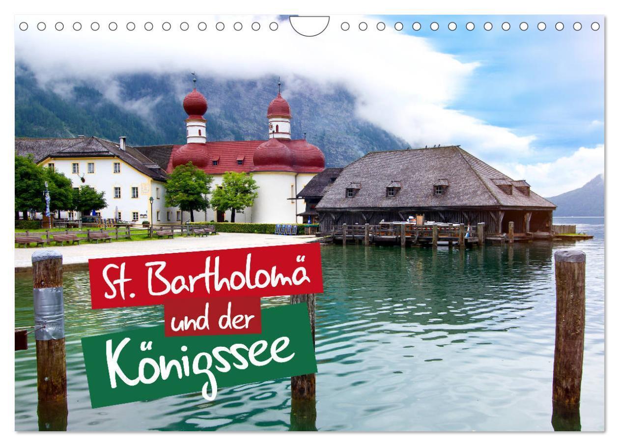 Cover: 9783435420308 | St. Bartholomä und der Königssee (Wandkalender 2025 DIN A4 quer),...