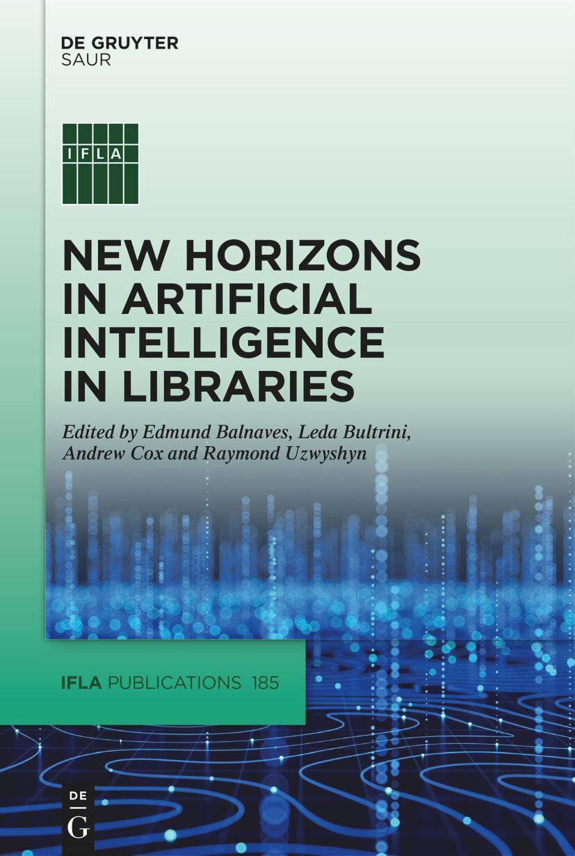 Cover: 9783111335711 | New Horizons in Artificial Intelligence in Libraries | Buch | IX