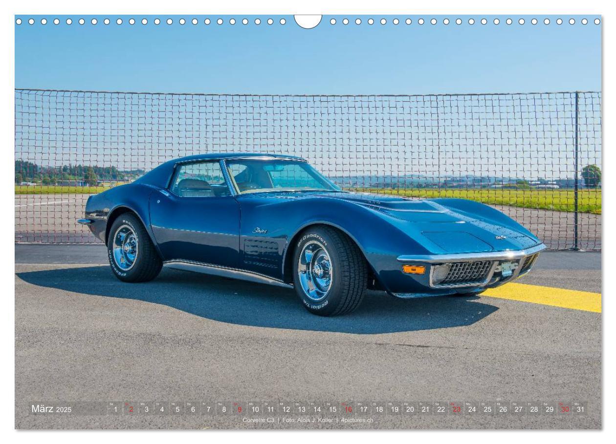 Bild: 9783435573400 | Corvette - Die US Ikone 2025 (Wandkalender 2025 DIN A3 quer),...