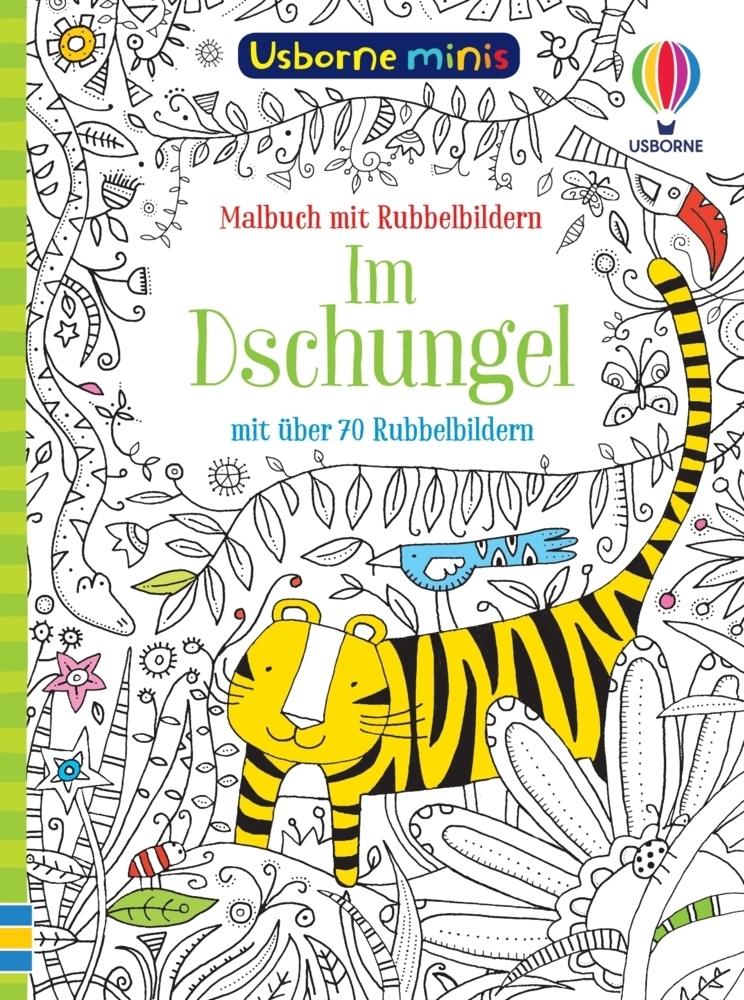 Cover: 9781782328087 | Usborne Minis - Malbuch: Im Dschungel | Sam Smith | Taschenbuch | 2018