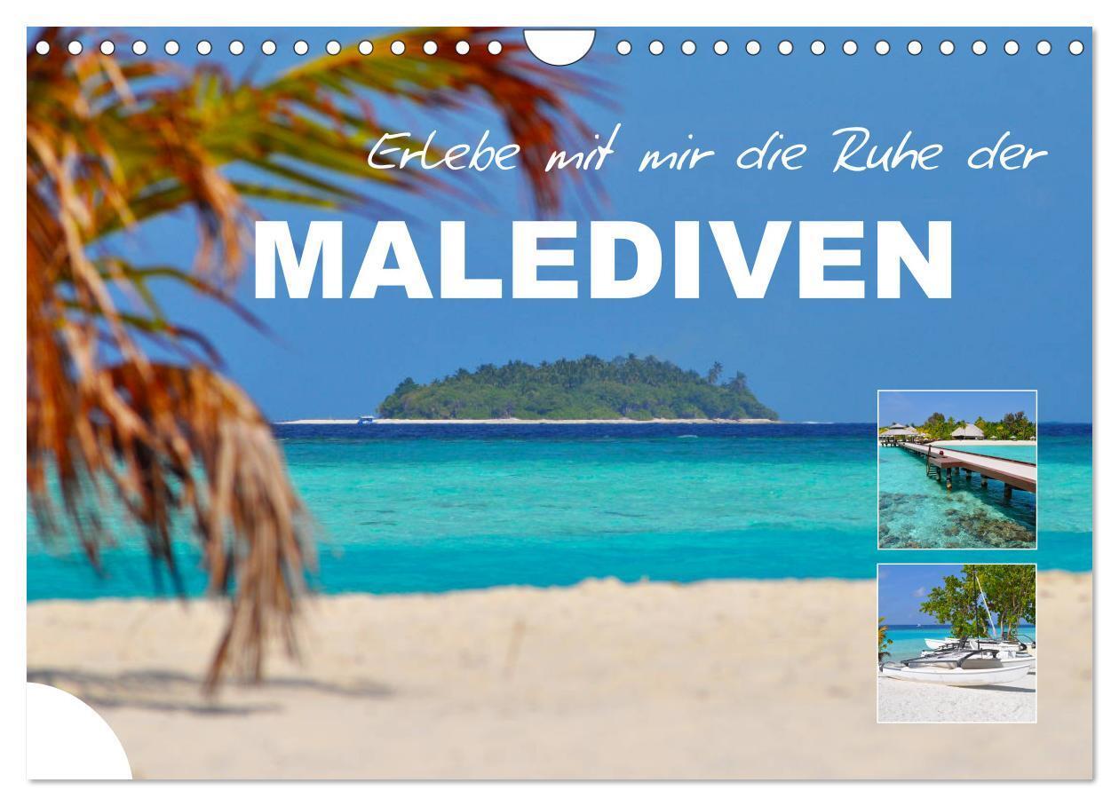 Cover: 9783675555617 | Erlebe mit mir die Ruhe der Malediven (Wandkalender 2024 DIN A4...