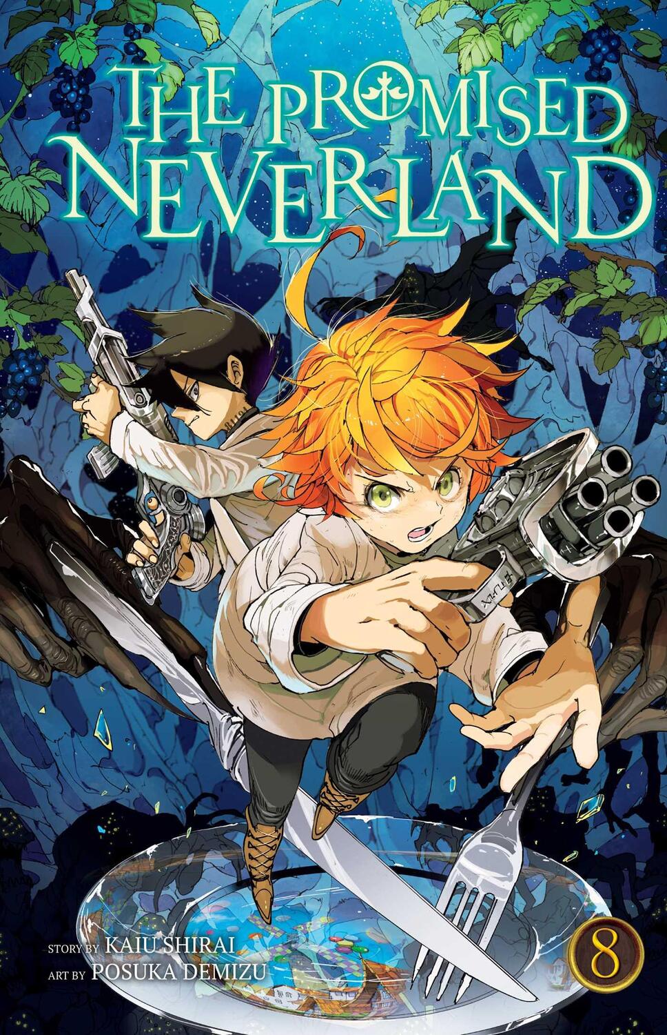 Cover: 9781974702299 | The Promised Neverland, Vol. 8 | The Forbidden Game | Kaiu Shirai