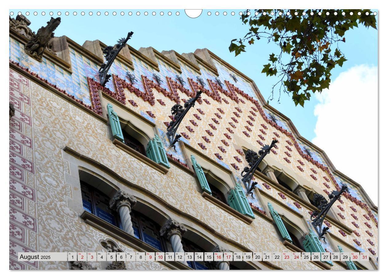 Bild: 9783383931345 | Ein bisschen GAUDI in Barcelona (Wandkalender 2025 DIN A3 quer),...