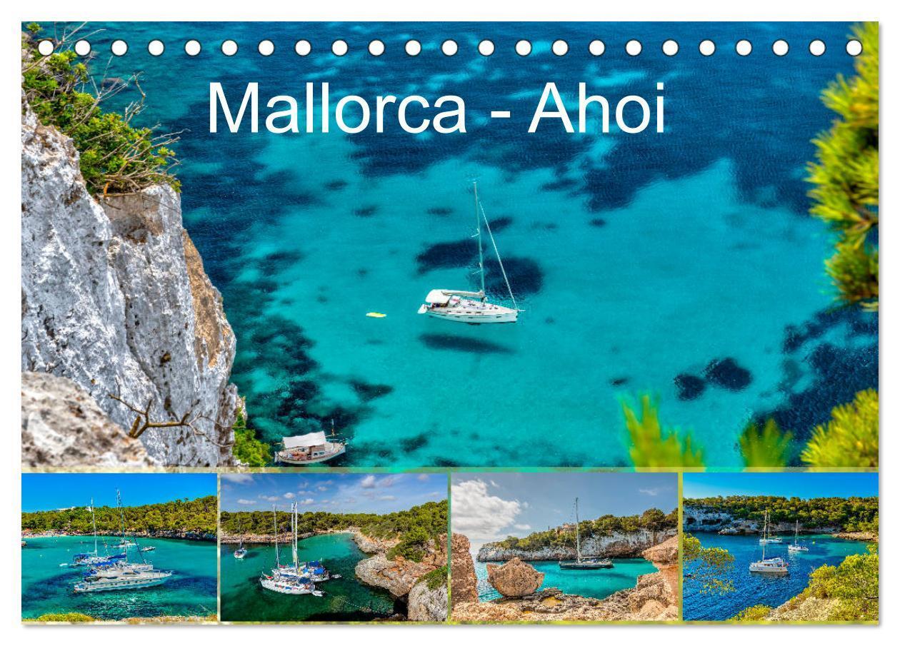 Cover: 9783675571013 | Mallorca - Ahoi (Tischkalender 2024 DIN A5 quer), CALVENDO...