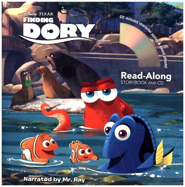 Cover: 9781484725863 | Finding Dory, w. Audio-CD | Disney Storybook Art Team | Taschenbuch