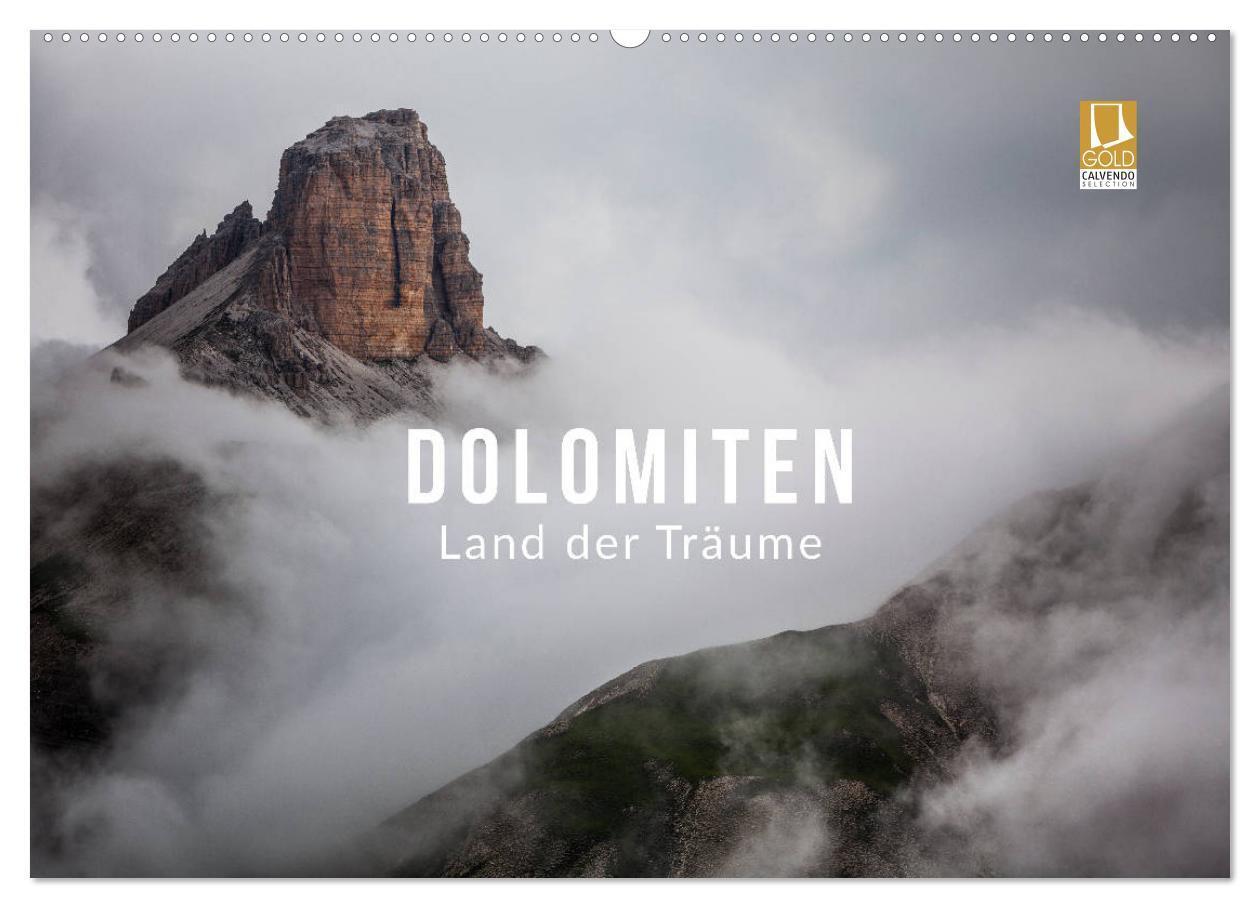 Cover: 9783383242175 | Dolomiten - Land der Träume (Wandkalender 2024 DIN A2 quer),...